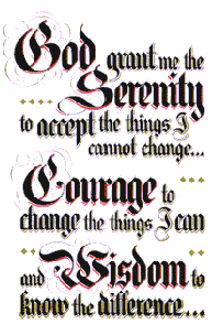 serenity prayer 